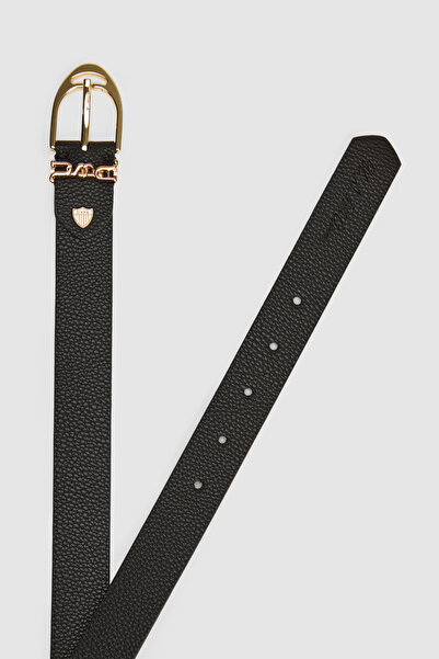 U.S. Polo Assn. Women's Black Belt 50324854-Vr046