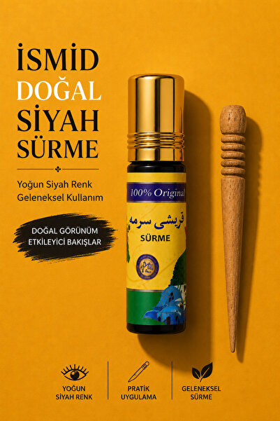 Sabuncu Hacı İsmid Natural Black Dye – Intense Black Color, Additive-Free Con...