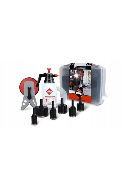 rubisec SET DE BROAȘTE DE GĂURIT DIAMANTATE FORAGRES 20-68MM 50903 RUBI