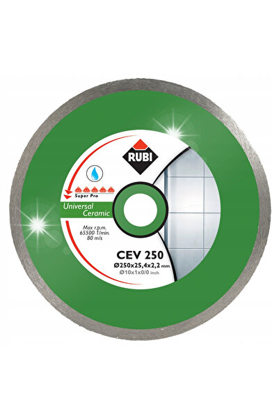 rubisec Disc diamantat pentru plăci 250SUPERPRO 30949 RUBI