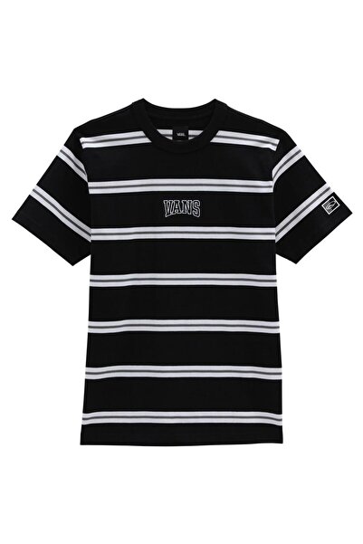 Vans Tricou bărbătesc clasic sport cu dungi, cu mânecă scurtă, S