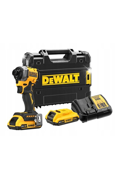 Dewalt Mașină de înșurubat cu impact cu acumulator 208NM 1/4' 18V XR 2*2.0AH ...