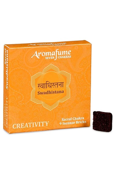 Aromafume Cărbuni aromați – Chakra 2 Svadhisthana | 9 blocuri de tămâie exoti...