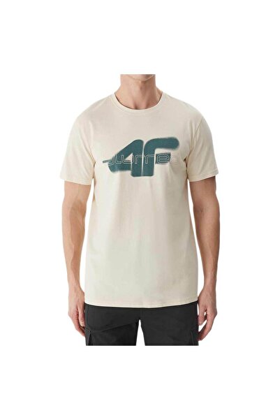 4F Tricou bărbătesc cu mânecă scurtă, mărimea S