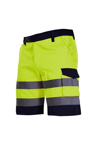 Lahti Pro Pantalon Reflectorizant Scurt / Verde - L