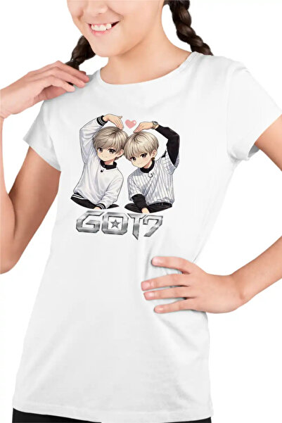 OEM Tricou Copii Fete Got7 Kpop Merch Cartoon