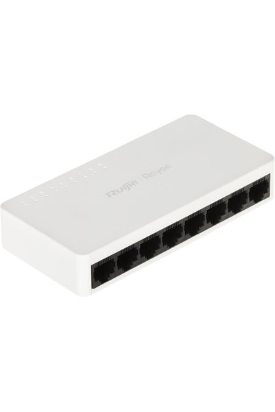 RUIJIE REYEE RG-ES08F 8 Port MegaBit Switch Plastik Kasa