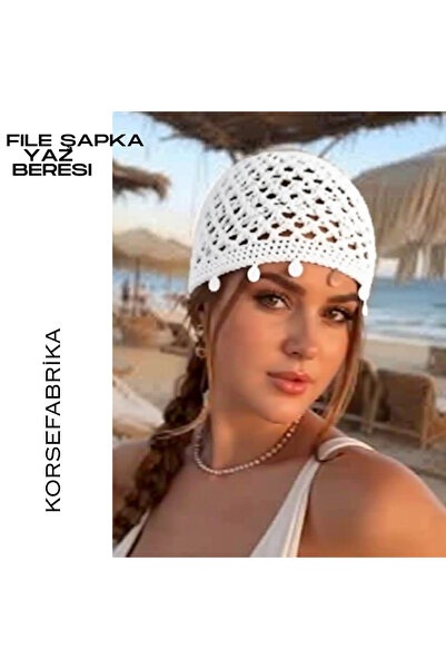 korsefabrika trend mood store Women's Bohemian Style Summer Perforated Beret ...