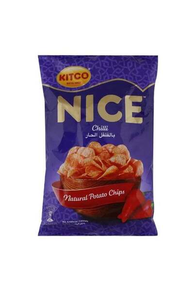 Kitco رقائق البطاطس بنكهة الفلفل الحار اللذيذة - 14 جرام