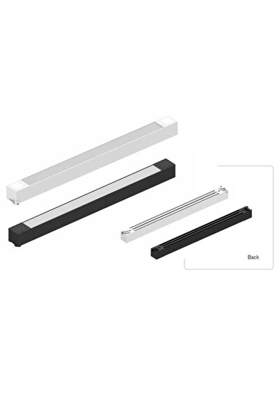 InLight Γραμμικό φωτιστικό LED 35W 4000K για μονοφασική ράγα σε μαύρο χρώμα Δ...