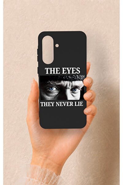 Vip Case Samsung A56 Uyumlu Atatürk Eyes Desenli Silikon Kılıf