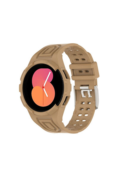 OEM Λουράκι Galaxy Σιλικόνης Καφέ (Galaxy Watch4/5/6/7/FE/4 Classic/6 Classic...