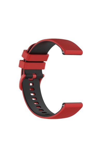 OEM Λουράκι Σιλικόνης Κόκκινο (Galaxy Watch 3 41mm)