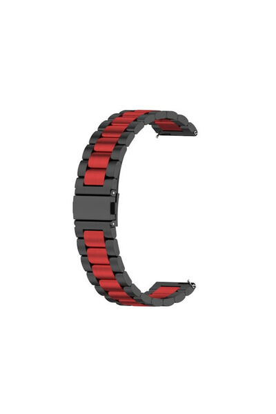 OEM Ανοξείδωτο Ατσάλινο Λουράκι Κόκκινο (Amazfit GTS 3)