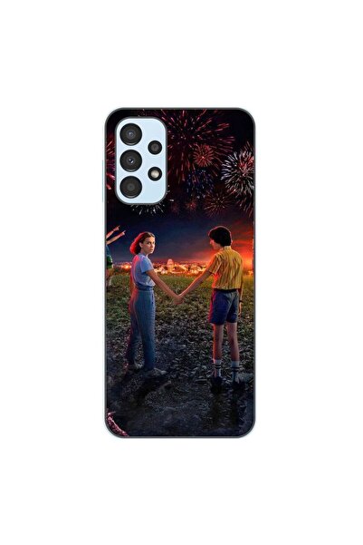OEM Husa compatibila cu Samsung Galaxy A13 4G Silicon Gel Tpu Model Stranger ...