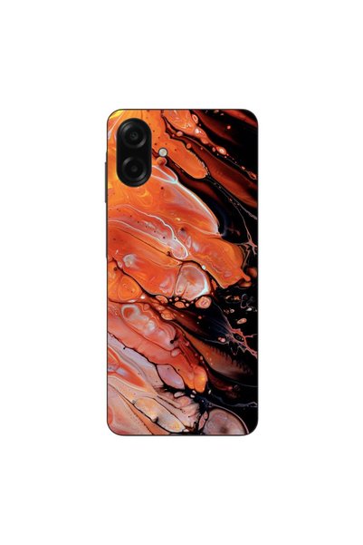 OEM Калъф, съвместим със Samsung Galaxy A07 4G, силиконов гел TPU, с абстракт...