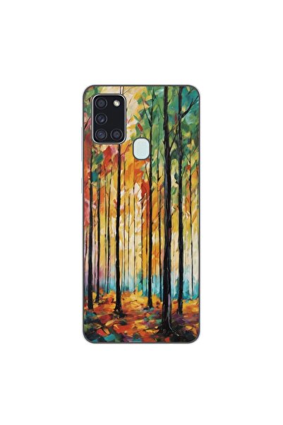 OEM Husa compatibila cu Samsung Galaxy A21s Silicon Gel Tpu Model Colored For...