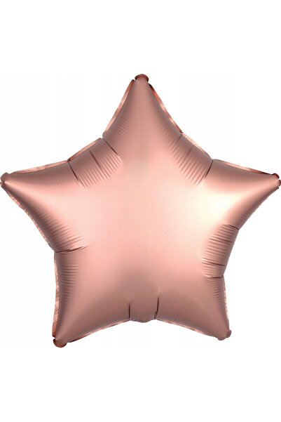 AMSCAN Balon folie Lustre Rose Copper stea 48cm 9914133