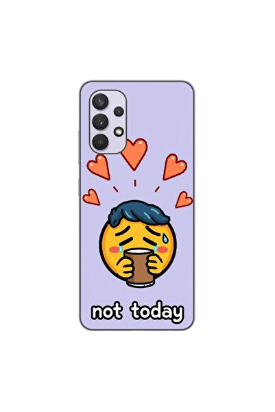 OEM Case compatible with Samsung Galaxy A32 5G Silicon Gel Tpu Model Not Today