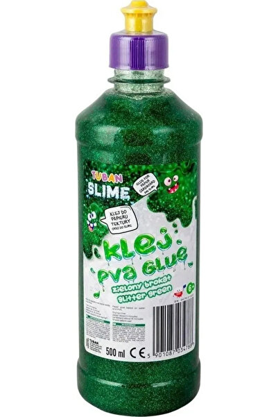 Tuban Adeziv sclipici verde PVA 500ml