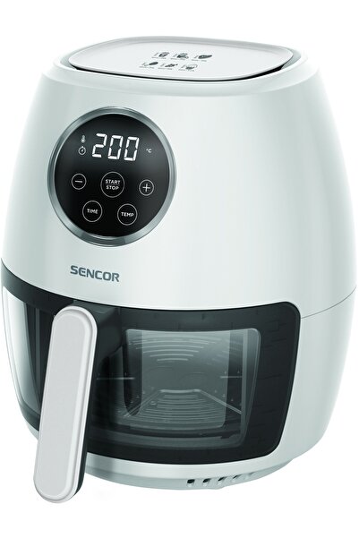 Sencor Friteuză fără ulei SFR 5340WH 1300W vas 3,5L Timer Alb
