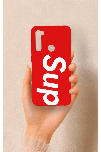 Vip Case Redmi Note 8 Compatible Sup Patterned Silicone Case