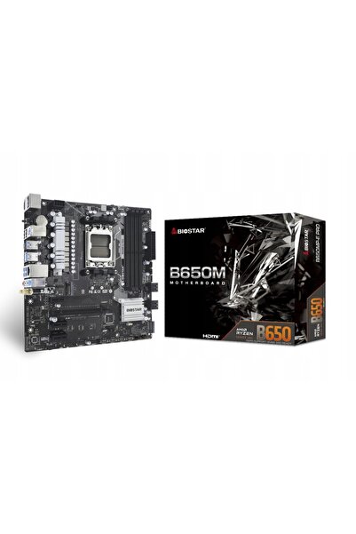 Kraft&dele Placă de bază Biostar B650MP-E PRO micro ATX AMD Ryzen AM5 4x DDR5