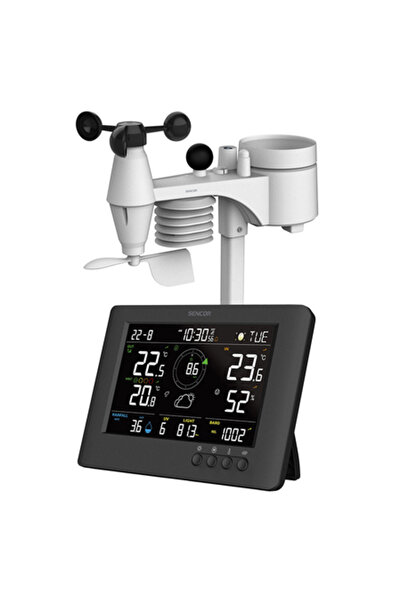 Sencor Stație meteorologică profesională WiFi WBGT 8-în-1
