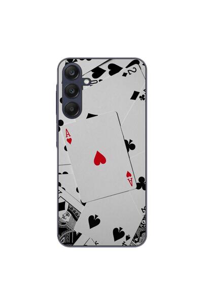 OEM Husa compatibila cu Samsung Galaxy A25 5G Silicon Gel Tpu Model Carti Poker