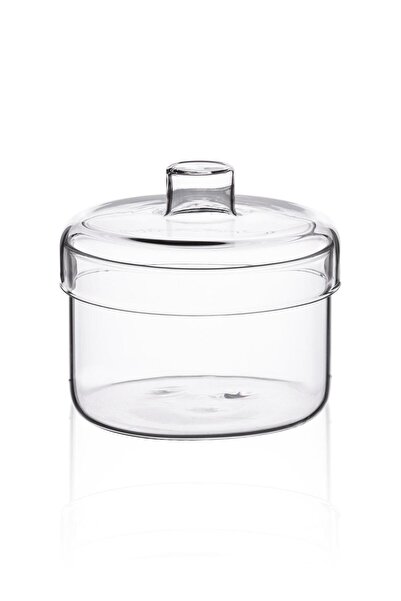 The Mia Rainbow Glass Jar 9x10 cm