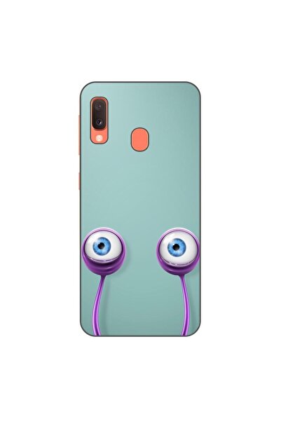 OEM Калъф, съвместим със Samsung Galaxy A20e, силиконов гел TPU, с шарка  "Оч...