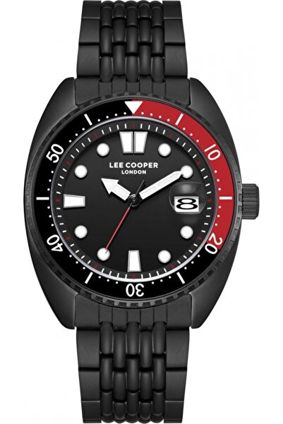 Lee Cooper Ceas de modă negru pentru bărbați LC07997.650