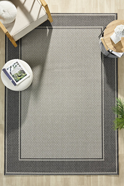 venucci home & living Nancy Modern Sisal Jüt Toz Vermez Balkon Bahçe Mutfak K...