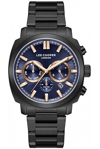 Lee Cooper Ceas de modă pentru bărbați LC08144.690 — bleumarin