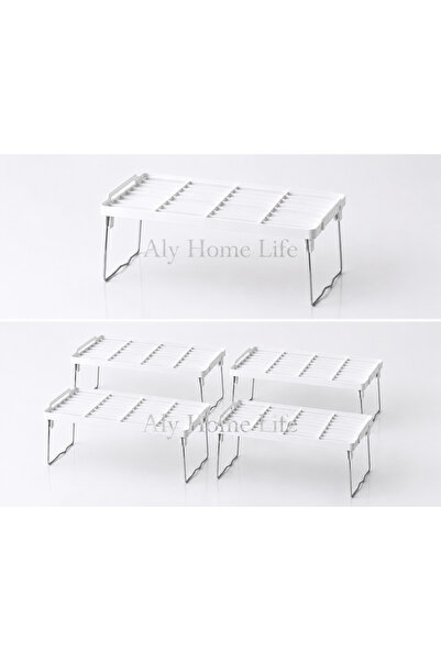 ALY DURU 4-Piece Multi-Purpose Shelf Organizer 35X22X15