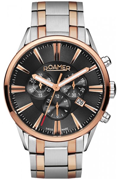 Roamer Ceas bărbătesc 508837 49 85 50, aur roz, sportiv