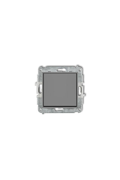 KARLIK ICON Conector cu un singur pol (sau cheie fără pictogramă) gri mat 27I...