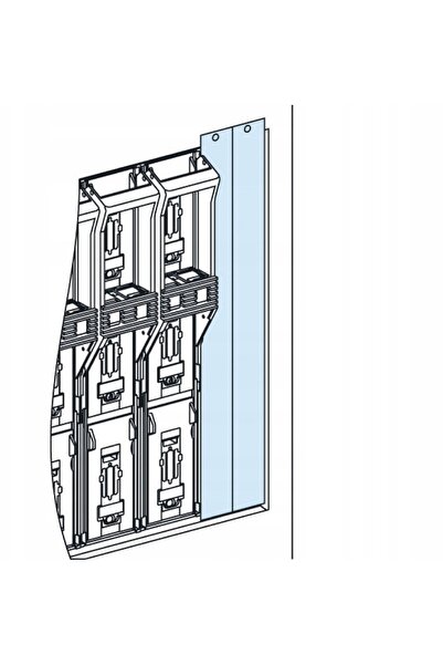 SCHNEIDER Capac de capăt vertical PRISASet pentru ISFL250/630 LVS03741