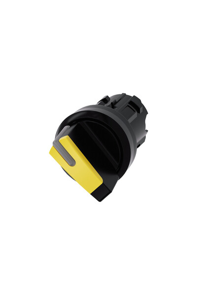 Siemens Comutator 2 poziții 22mm negru/galben fără auto-revenire O-I cutie de...