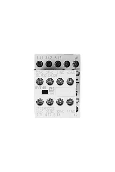 Eaton Contactor de putere 7A 3P 24V DC 2Z 2R DILM7-22(24VDC) 106367