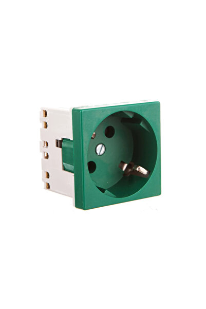 Kontakt-Simon Priză Simon Connect K45 cu conector rapid Schuko 16A/230V verde...