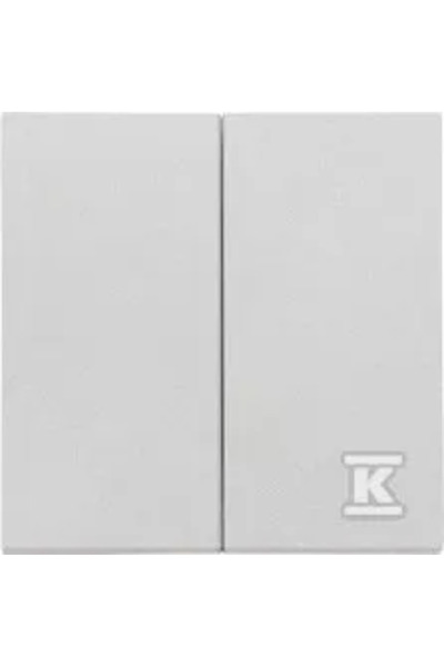 Kontakt-Simon Simon 55 Cheie dublă pentru: SZP2M, SZW2M Aluminiu mat TKZW2/X/143