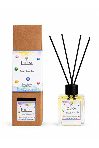Loura Cosmetic Loura Bubble Gum Difuzor Parfum Cameră 110 ml, Aromă Dulce Veselă