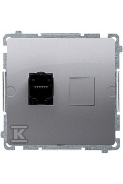 Kontakt-Simon Simon Basic Computer soclu unic RJ45 cat. 6 ecrane cu transmisi...