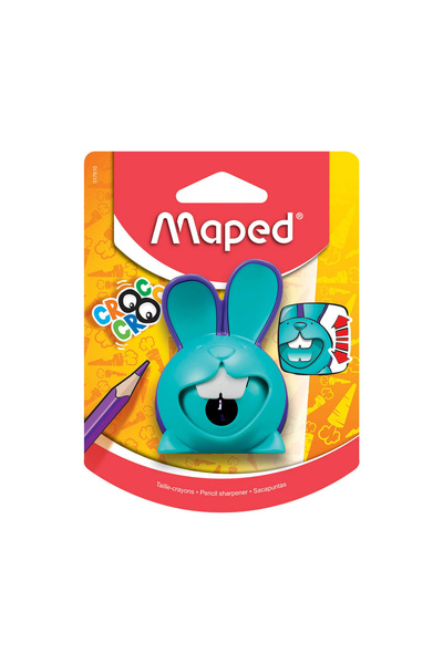 Maped Croc Croc Innovation Ascuțitor creioane 2 găuri albastru