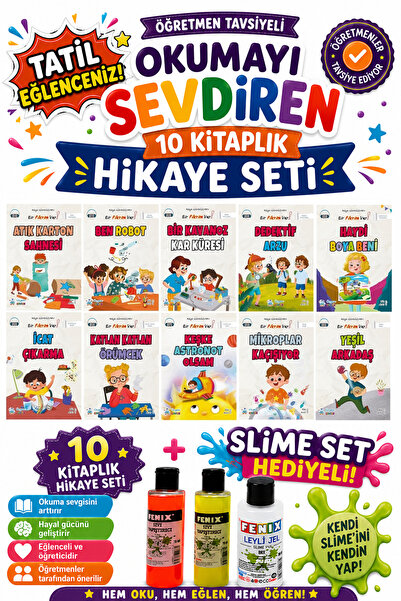 Üçgen Yayıncılık 1. Sınıf Öğretmen Tavsiyeli Okumayı Sevdiren 16 Sayfa 10 Kit...