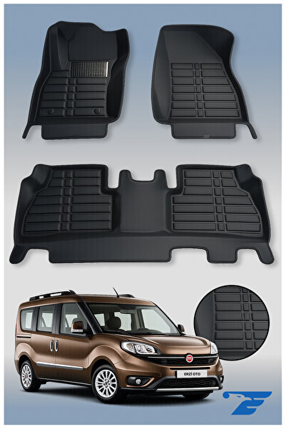 Fiat Old Doblo 2018 Oto Paspas Seti - Havuzlu 4'lü Tam Koruma
