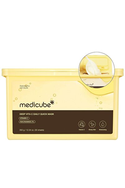 Medicube Deep Vita C Daily Quick Facial Mask 30 Sheets