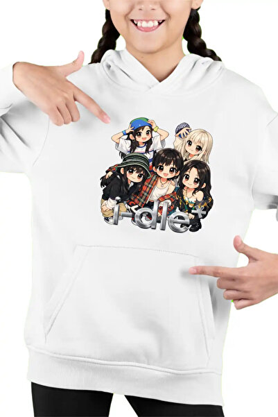 OEM Kids Girls Hoodie I-dle Kpop Cartoon Idle Merch