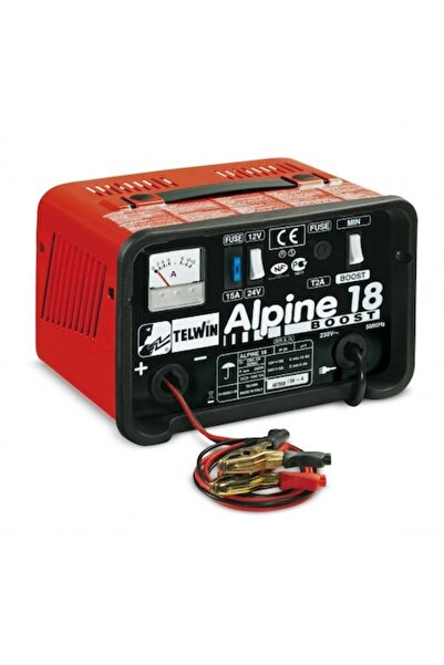 Telwin Încărcător de baterii Alpine 18 Boost, 12-24 V, curent de încărcare 14...